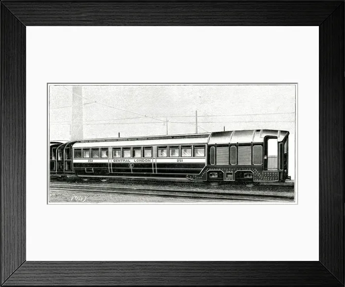 Framed Print : Underground railway electrification, London Framed Print : Underground railway electrification, London