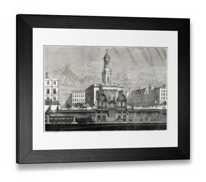 Framed Print : Portland Road Underground Station, London Framed Print : Portland Road Underground Station, London