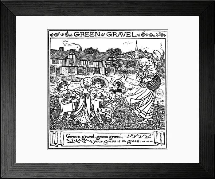 Framed Print : Nursery rhyme Framed Print : Nursery rhyme