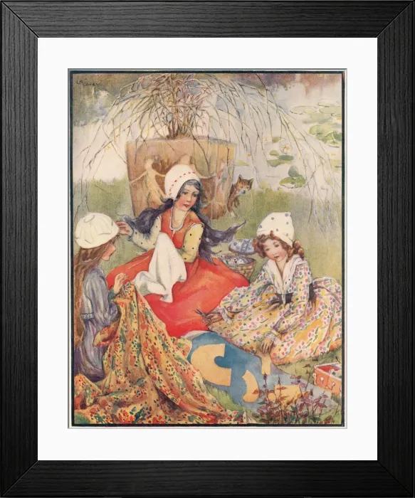 Framed Print : Dressmakers Framed Print : Dressmakers