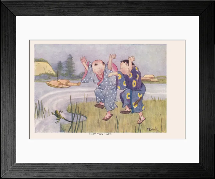 Framed Print : Japanese scenes Framed Print : Japanese scenes
