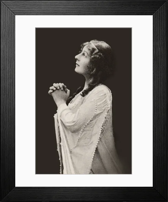 Framed Print : Marie Louise Edvina Framed Print : Marie Louise Edvina