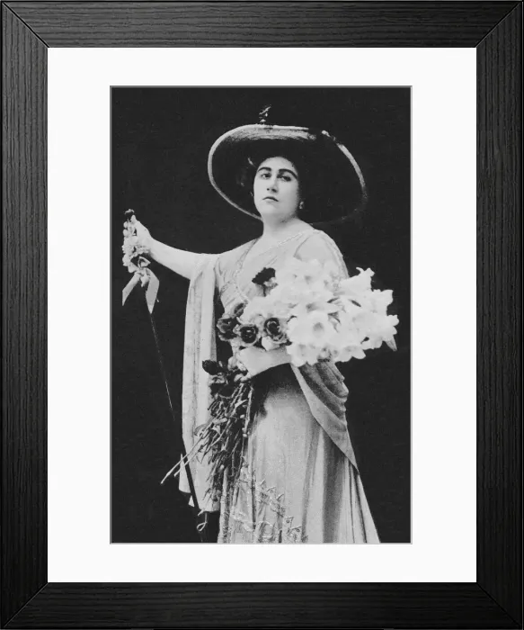 Framed Print : Emmy Destinn Framed Print : Emmy Destinn