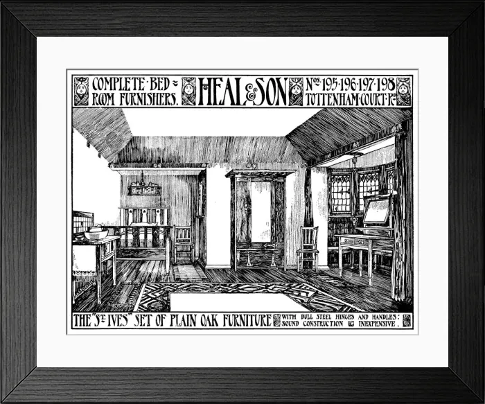 Framed Print : Heal & Son Framed Print : Heal & Son
