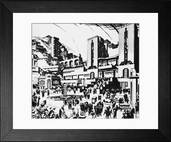 Framed Print : Ideal home Exhibition Framed Print : Ideal home Exhibition