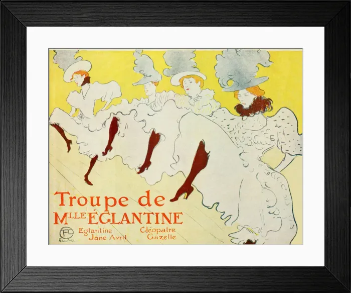 Framed Print : Madamoiselle Eglantines Troupe Framed Print : Madamoiselle Eglantines Troupe