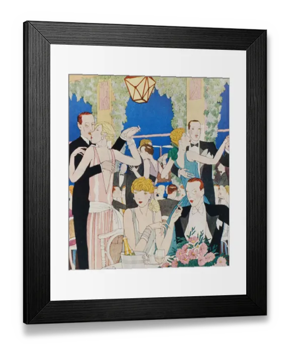 Framed Print : Couples dancing Framed Print : Couples dancing