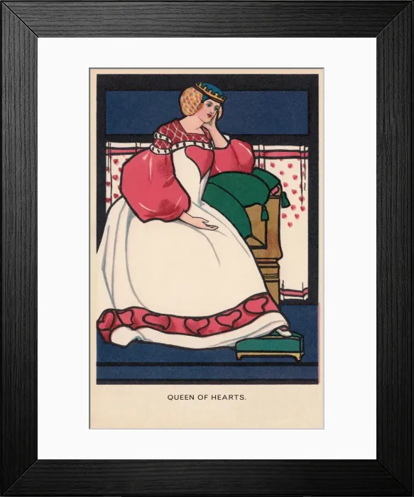 Framed Print : Queen of Hearts Framed Print : Queen of Hearts