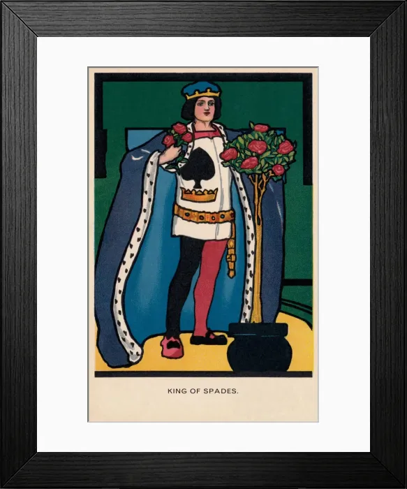 Framed Print : King of Spades Framed Print : King of Spades