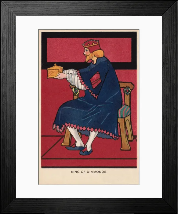 Framed Print : King of Diamonds Framed Print : King of Diamonds