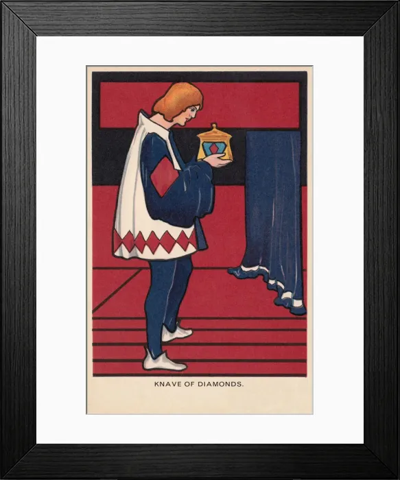 Framed Print : Knave of Diamonds Framed Print : Knave of Diamonds