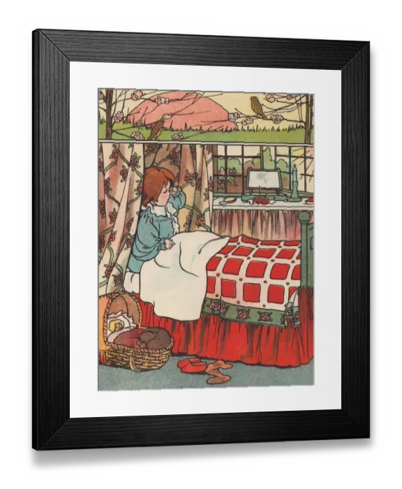 Framed Print : Child awakening Framed Print : Child awakening