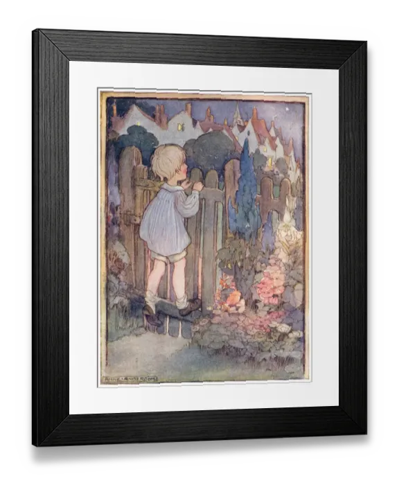 Framed Print : Looking over the gate Framed Print : Looking over the gate