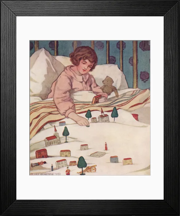 Framed Print : Land of the counterpane Framed Print : Land of the counterpane
