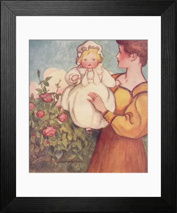 Framed Print : Mother & baby Framed Print : Mother & baby