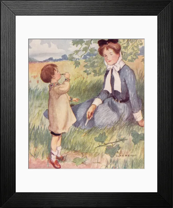 Framed Print : Mother & son Framed Print : Mother & son