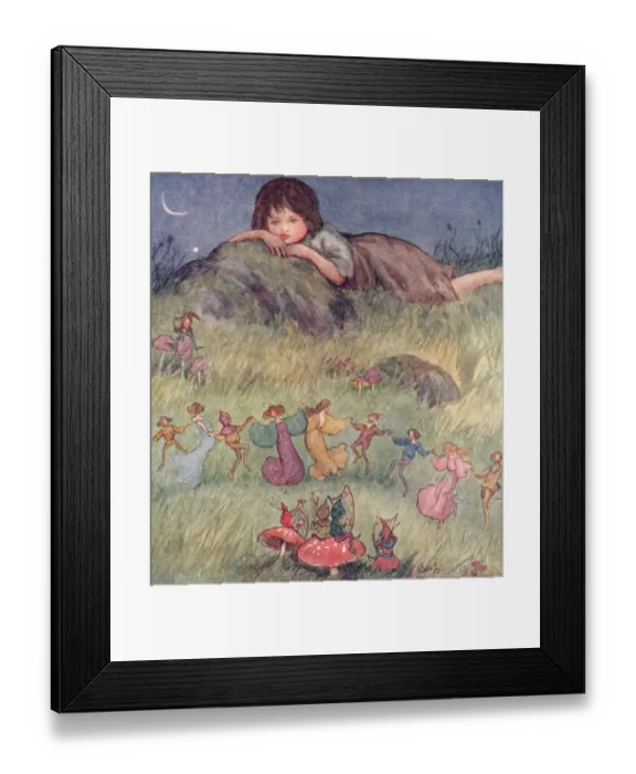 Framed Print : The fairy dance Framed Print : The fairy dance
