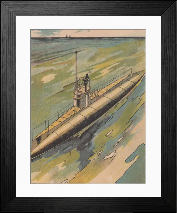 Framed Print : British warships WW1 Framed Print : British warships WW1