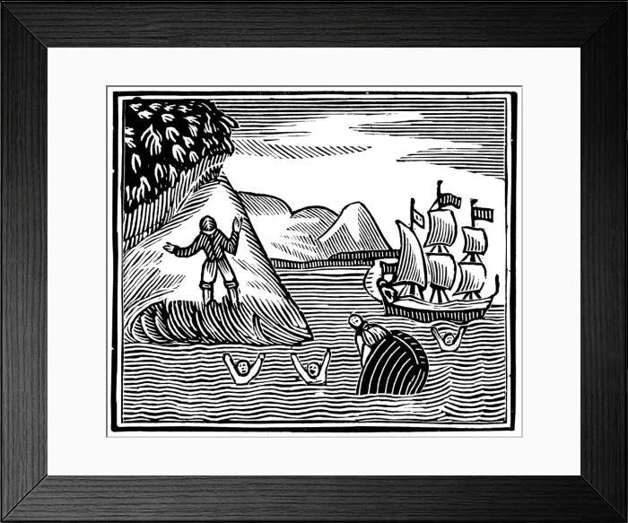 Framed Print : Robinson Crusoe Framed Print : Robinson Crusoe