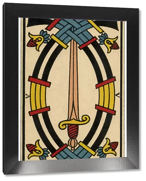 Tarot Card - Epees (Swords) V