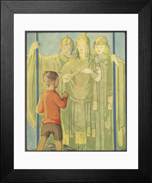 Framed Print : William and the Sidhe Framed Print : William and the Sidhe