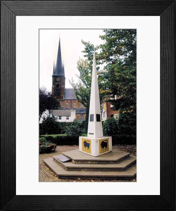 Framed Print : 11th Armoured Division Memorial, Stiphout, Holland Framed Print : 11th Armoured Division Memorial, Stiphout, Holland