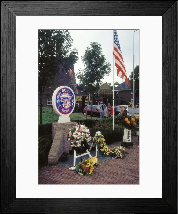 Framed Print : US 501st Geronimo Monument, Eerde, Holland Framed Print : US 501st Geronimo Monument, Eerde, Holland