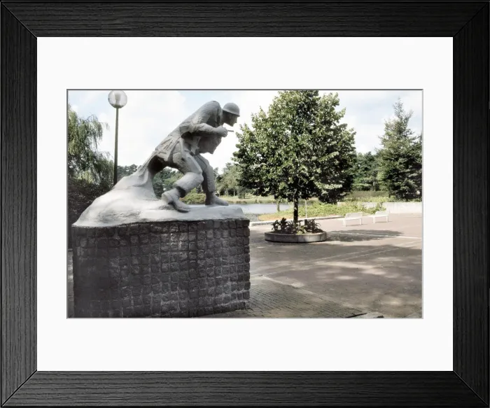 Framed Print : 101st AB Division Memorial, Son, Holland Framed Print : 101st AB Division Memorial, Son, Holland