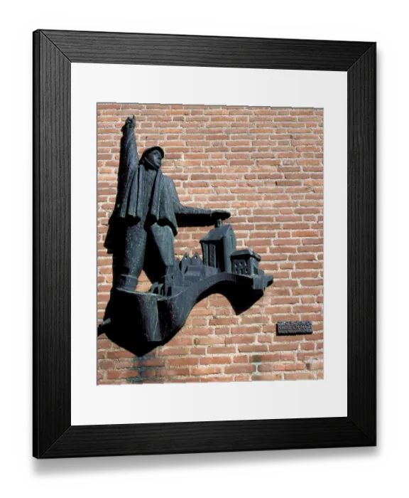 Framed Print : Dutch Border Battalions Memorial, Grave, Holland Framed Print : Dutch Border Battalions Memorial, Grave, Holland