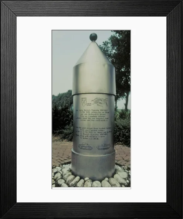 Framed Print : Operation Veritable Memorial, Groesbeek, Holland Framed Print : Operation Veritable Memorial, Groesbeek, Holland