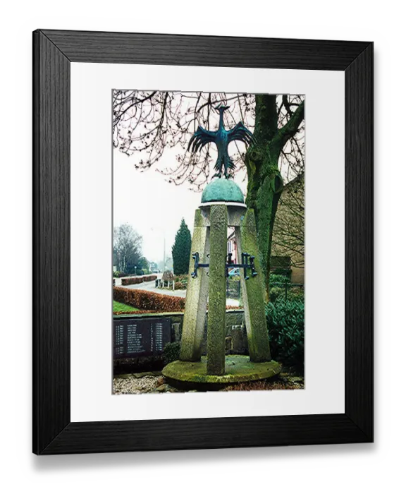 Framed Print : Civilian War Victims Memorial, Doornenburg, Holland Framed Print : Civilian War Victims Memorial, Doornenburg, Holland