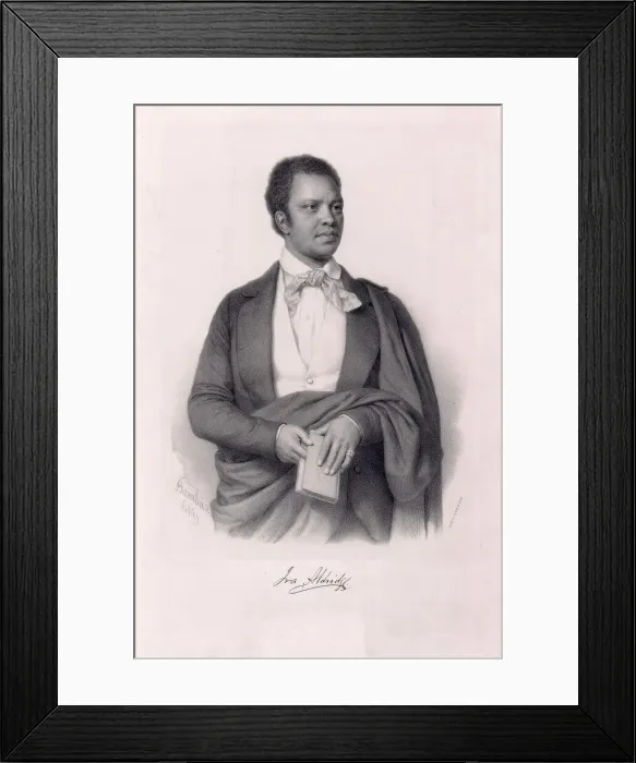 Framed Print : Ira Aldridge Framed Print : Ira Aldridge