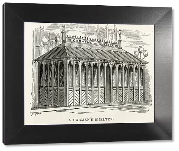 A cabmens shelter, London