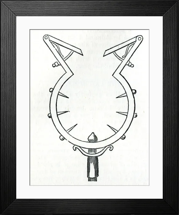 Framed Print : 17th century catchpole