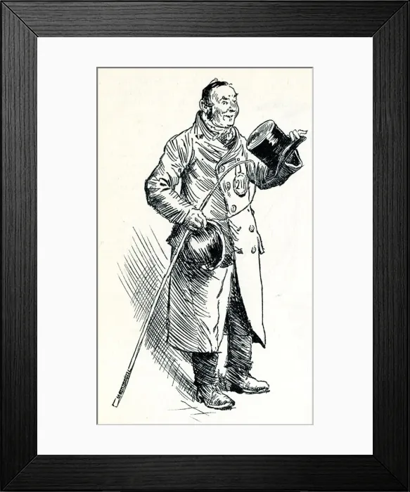 Framed Print : A New Hat for Cabby, The Guild of the Good Samaritan Framed Print : A New Hat for Cabby, The Guild of the Good Samaritan
