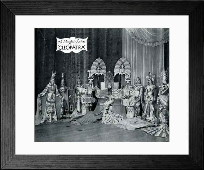 Framed Print : A Mayfair Salon, Cleopatra, London Rhapsody musical Framed Print : A Mayfair Salon, Cleopatra, London Rhapsody musical