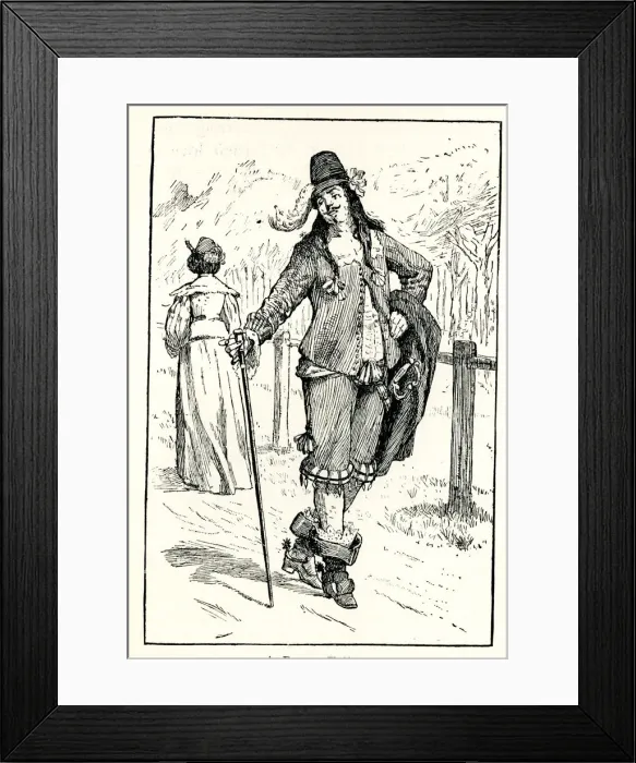 Framed Print : A Pretty Fellow, London Swell Framed Print : A Pretty Fellow, London Swell