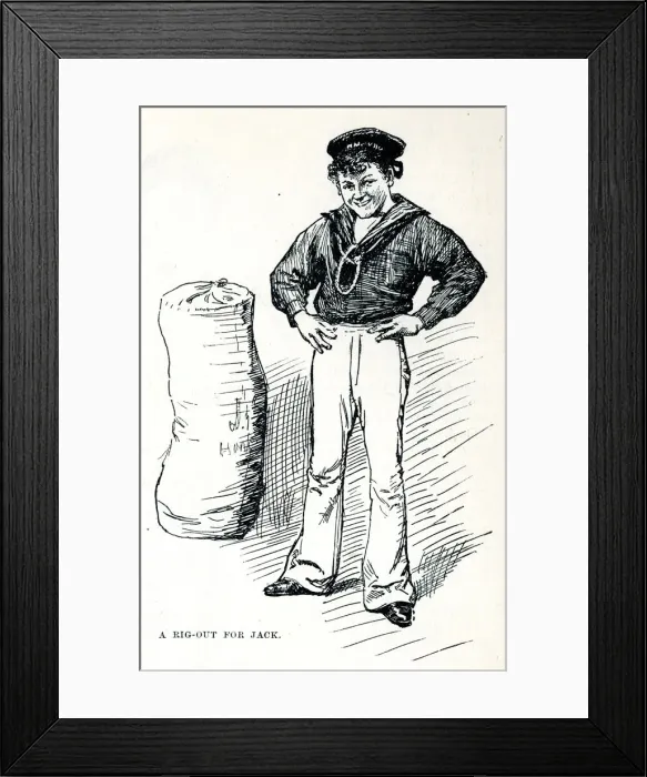 Framed Print : A Rig-Out for Jack, The Guild of the Good Samaritan Framed Print : A Rig-Out for Jack, The Guild of the Good Samaritan