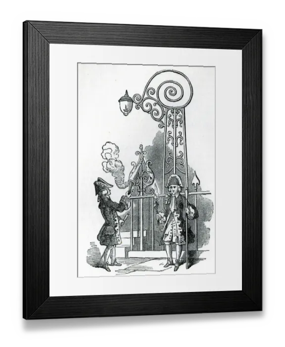 Framed Print : Aristocratic lamp extinguishers Framed Print : Aristocratic lamp extinguishers