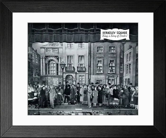 Framed Print : Berkeley Square, Sing a Song of London