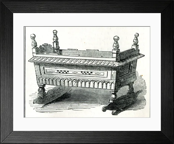 Framed Print : Cradle of King James I of England Framed Print : Cradle of King James I of England