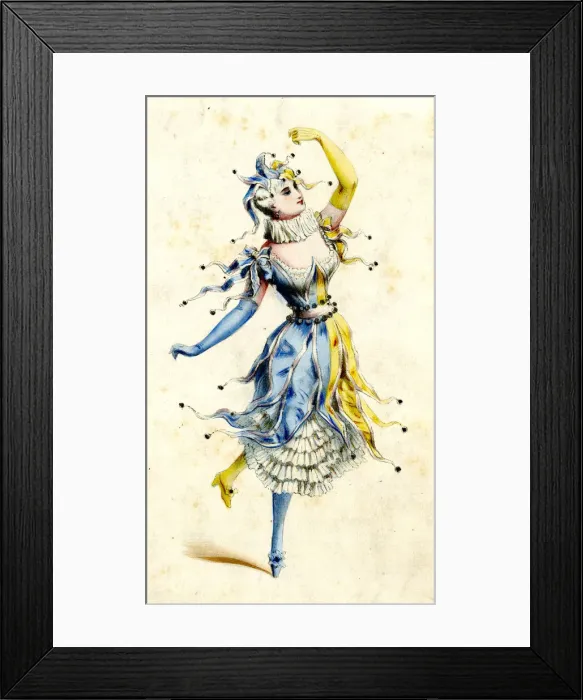 Framed Print : Fantoche (puppet) ballet Framed Print : Fantoche (puppet) ballet