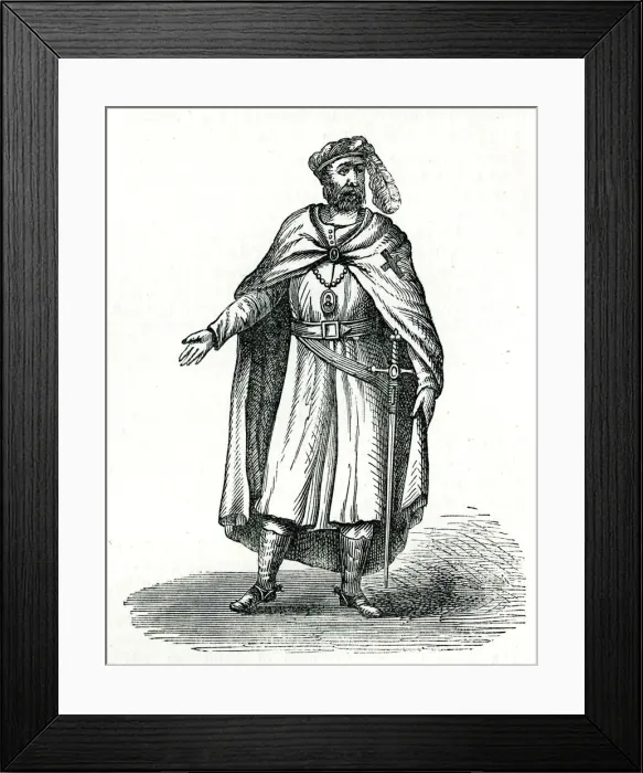 Framed Print : Grand Master of the Knights Templar Framed Print : Grand Master of the Knights Templar