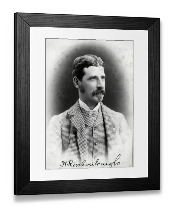 Framed Print : Portrait of a man from Largs, Scotland Framed Print : Portrait of a man from Largs, Scotland