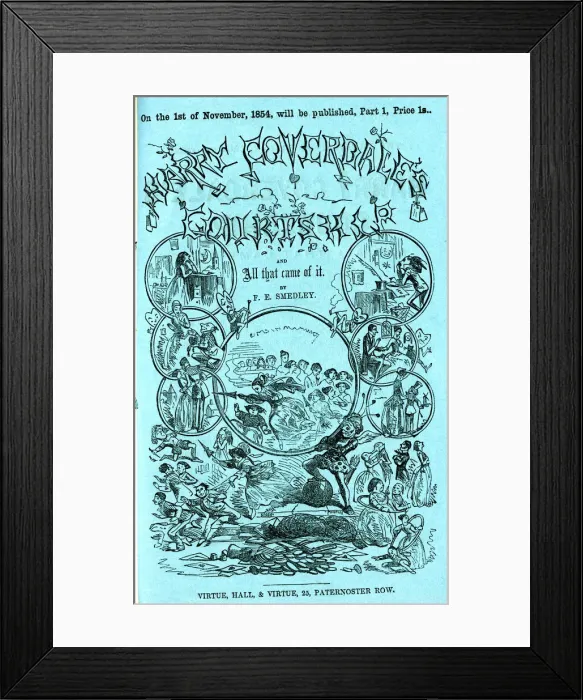 Framed Print : Cover design, Harry Coverdales Courtship Framed Print : Cover design, Harry Coverdales Courtship