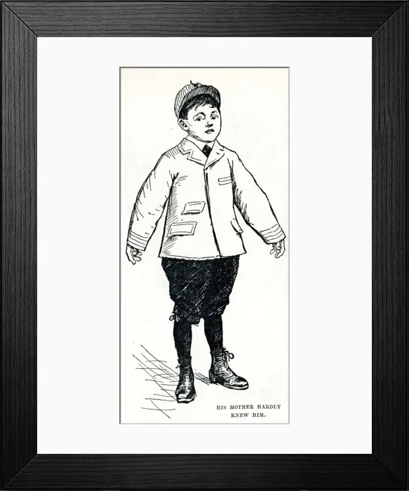 Framed Print : His Mother Hardly Knew Him, The Guild of the Good Samaritan Framed Print : His Mother Hardly Knew Him, The Guild of the Good Samaritan