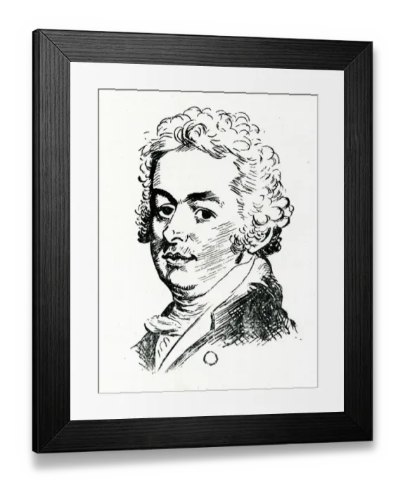 Framed Print : John Jack Bannister, actor Framed Print : John Jack Bannister, actor