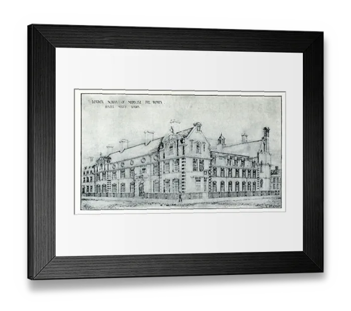 Framed Print : London School of Medicine for Women, Hunter Street Framed Print : London School of Medicine for Women, Hunter Street