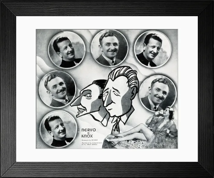 Framed Print : Nervo and Knox comedy act, London Palladium Framed Print : Nervo and Knox comedy act, London Palladium