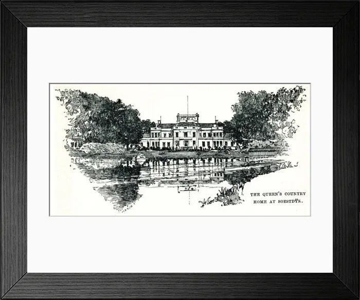 Framed Print : Dutch royal family country home, Soestdijk, Netherlands Framed Print : Dutch royal family country home, Soestdijk, Netherlands